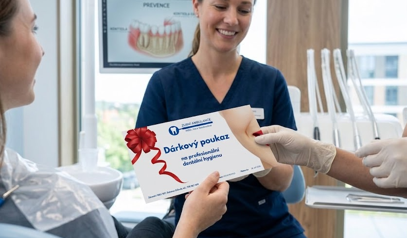 Poukaz na základní dentální hygienu